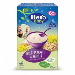 hero baby sütlü rezeneli 8 tahıllı 200 gr