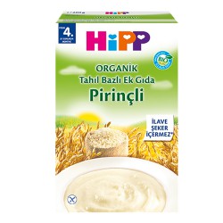 Hipp organik pirinçli ek gıda kaşık maması 200 gr